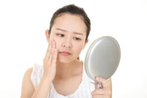年を重ねる 老けた